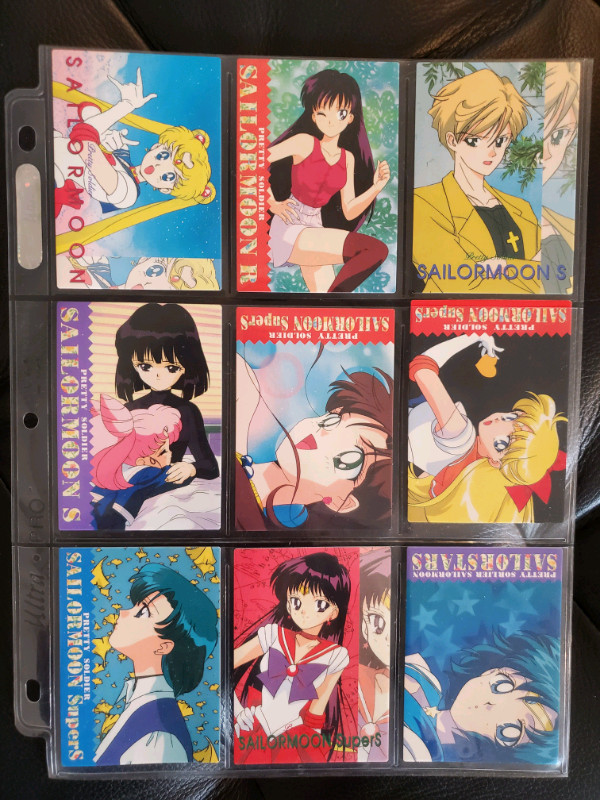 Sailormoon Cards - Authentic/Rare/Japan 1996 Cards ($50 each) in Arts & Collectibles in City of Toronto