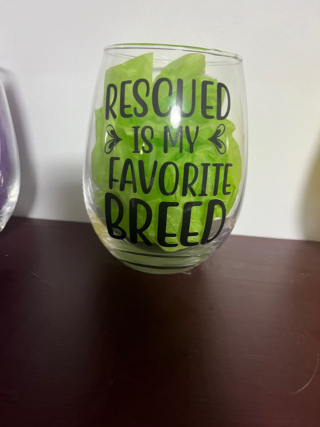 Vinyl wine glasses  in Arts & Collectibles in Bedford - Image 2