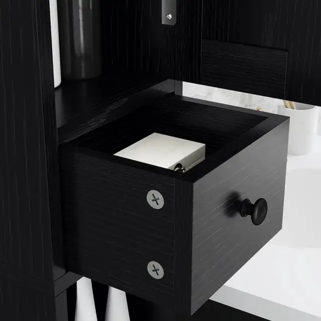 72" tall Narrow Bathroom Cabinet, Tall Bathroom Storage Cabinet  in Bookcases & Shelving Units in Markham / York Region - Image 9