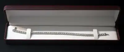 Gorgeous 10kt White Gold Tennis Bracelet 48 x Diamonds $19k Appr, View more