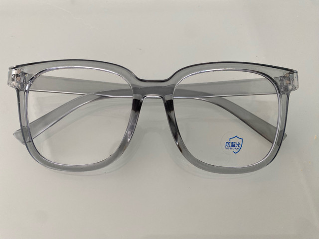 Clear Grey Wayfarer Glasses Frames in Other in Burnaby/New Westminster