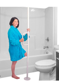 New Portable Universal Grab Bar, Floor to Ceiling