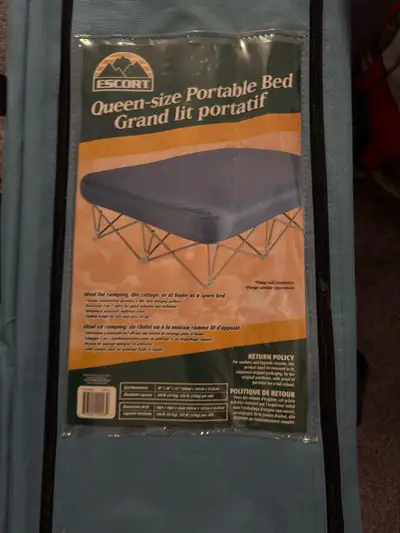 Used for one week, like new. Very solid, doesn’t in the mattress.