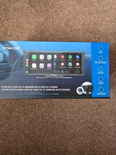 Sold my car and never got to use it, brand new. Cash and pick up. Compatible with wireless Carplay a...