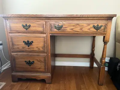 Antique Desk and Chair, View more