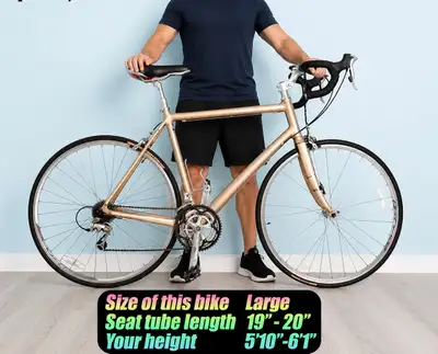 Cannondale large road bike, aluminum frame, 21 speeds, View more