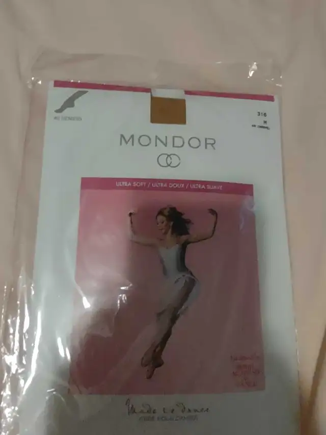 NEW Mondor Tights 316 M Caramel Fullfoot