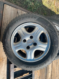 Winter tires on Acura integra rims
