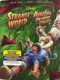 Strange world Blu-ray and DVD bil 19$