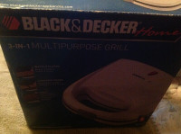 Black and Decker 3 in 1 grill Excellent condition!