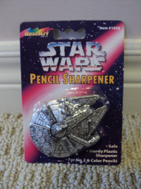 Star Wars Millenium Falcon Pencil Sharpener *NEW IN BOX*