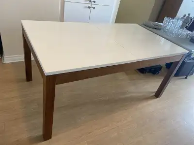 Table de salle à manger extensible, View more