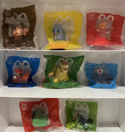 Full Set Super Mario Bros 2022 Happy Meal Toys, View more