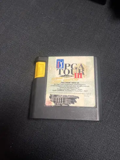 PGA Tour Golf III Sega Genesis, View more