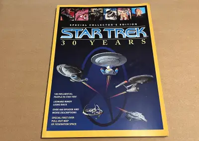 Star Trek 30 Years Magazine With Map, View more