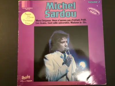 VINYLE - MICHEL SARDOU - 33 TOURS CONDITION DISC. AAA., View more