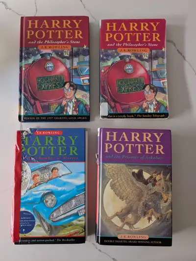 Harry Potter 4 books, View more