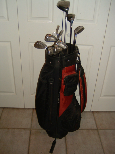 COMPLETE RT MEN 13PC POWERBILT TPS/TAYLORMADE GRAPH GOLF CLUBS, View more