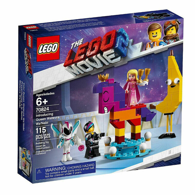 LEGO THE LEGO MOVIE 2 INTRODUCING QUEEN WATEVRA WA NABI #70824 dans Jouets et jeux  à Longueuil/Rive Sud