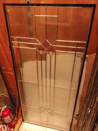 $95 glass doors clearance sale of 3/4 inserts all must go