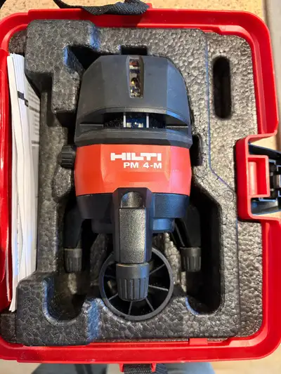 Hilti PM 4-M Multi-Line Laser Level Red, View more