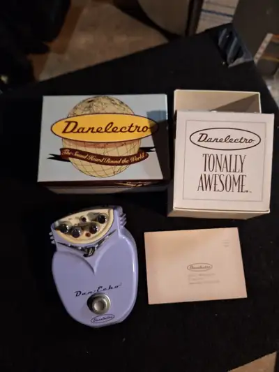 Danelectro Dan-echo delay pedal,  shipping available, View more