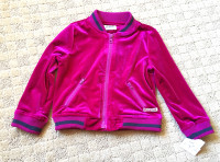 Hudson Dark Pink Velvet Jacket, size 2T,