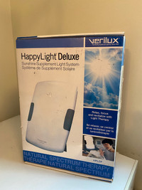 Verilux HappyLight Deluxe Large Light Therapy Lamp 
