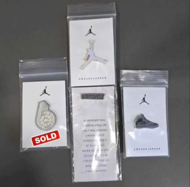 Nike, Jordan lapel pins in Men's Shoes in City of Toronto - Image 3