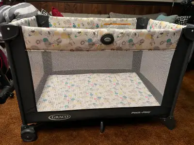 Like New Graco Pack 'n Play Playard + Biloban Mattress Included, View more