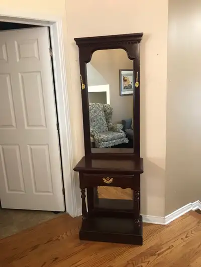 Vanity, Long Wooden Mirror, Entryway Mirror, View more
