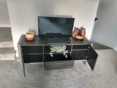 Entertainment console for sale $75, View more