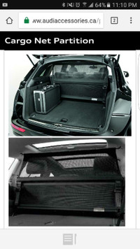 Genuine OEM Audi Q5 Cargo Net Partition