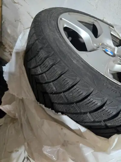 Selling branded tire 225/45/r17 for bmw. Selling them because sold the car. Tires are on rim. They a...