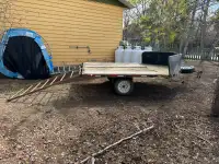 Atv/snowmobile trailer 
