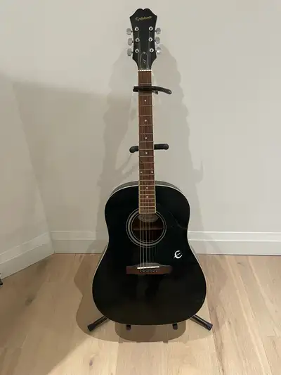 Epiphone acoustic guitar, View more
