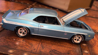  1969 Camaro azul turquesa 