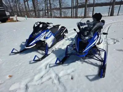 SR Viper 129 2017 odo 15k SR Viper 137 2016 odo 10k comes with 2 up seat $7000 each or $13.5k both