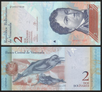 TBQ’s World Currency – Venezuela [P-88] (2013) 2 Bolivares