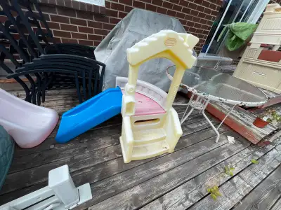 free kids kitchen, slides, riding horse, computer table, View more