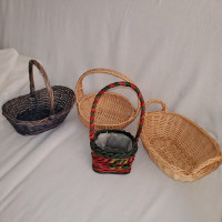Wicker baskets, like new