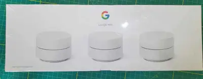 NEW Google WiFi Mesh System (3-Pack,)Whole Home Coverage!, View more
