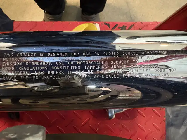 Harley Screaming Eagle pipes/exhaust/mufflers in Motorcycle Parts & Accessories in Edmonton - Image 2