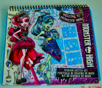 Mattel Monster High Fashion Doll Sticker Stylist Activity Book