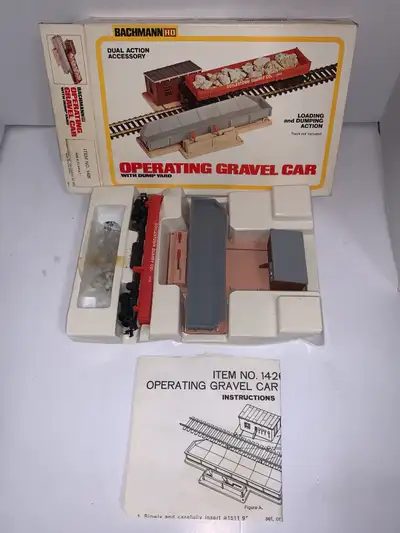 Bachmann Operating Gravel Car With Dump Yard, View more