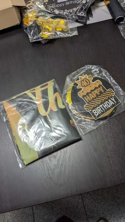 40th Birthday Party Supplies, View more