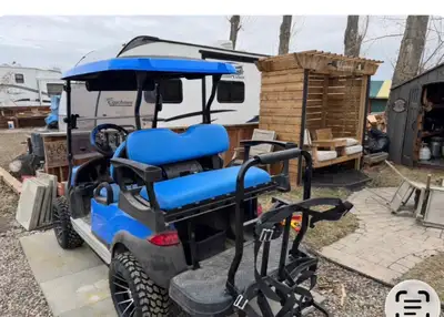 Fully Custimized Golf Cart- Loaded-Lifted and like new 2022, View more