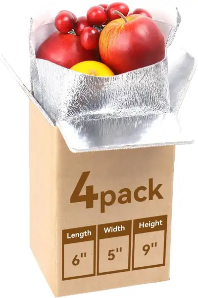 4Pack Thermo Chill Double Insulated Shipping Boxes, View more