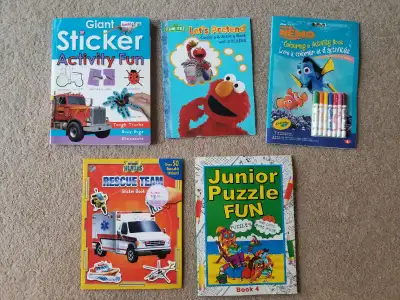 Sticker and Activity Books, View more