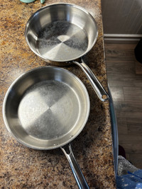 Paderno Stainless steel frying pans
